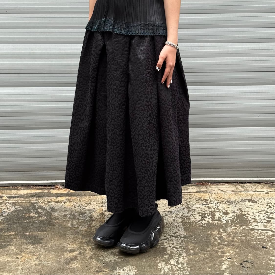 Leopard Print Black Skirt 상품이미지9
