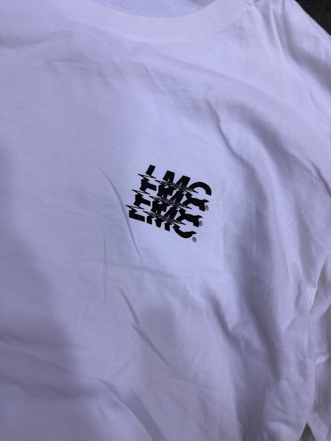 LMC 노이즈 로고 긴팔티 맨투맨 티셔츠 L 상품이미지5