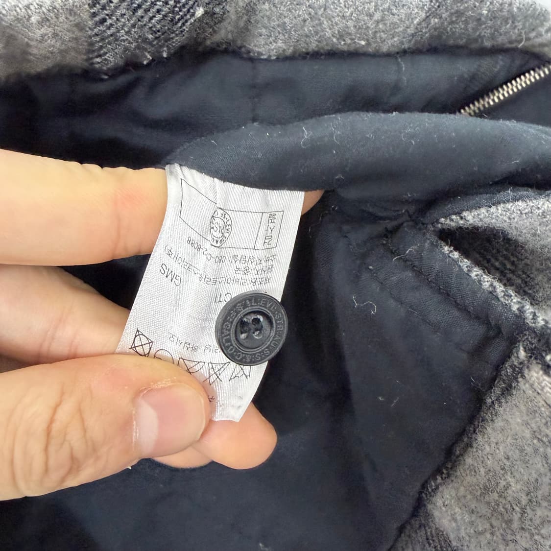 리바이스 울 체크 자켓 상품이미지8