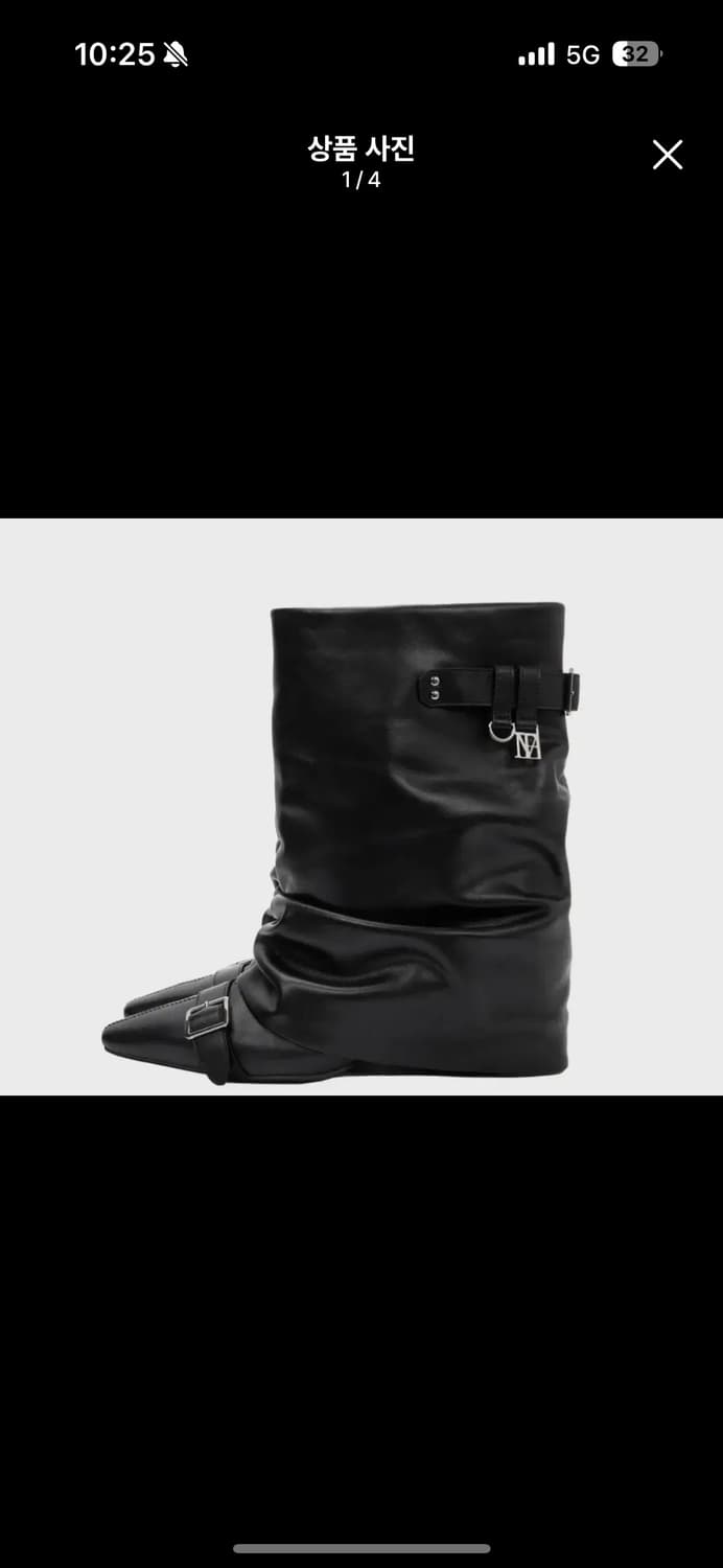 (230)트리밍버드 부츠 신발 스니커즈 Buckle boots 상품이미지1
