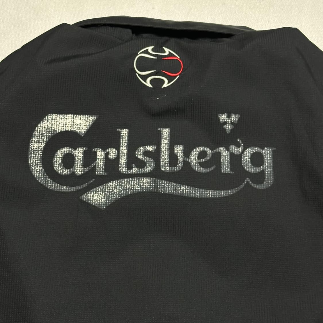 M 아디다스 리버풀 내장 후드 레드 파이핑 바람막이 상품이미지5