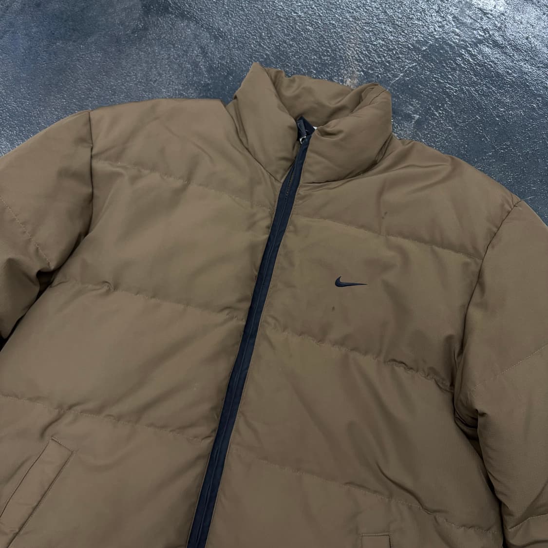 (110)나이키뉴챔프패딩브라운 상품이미지3