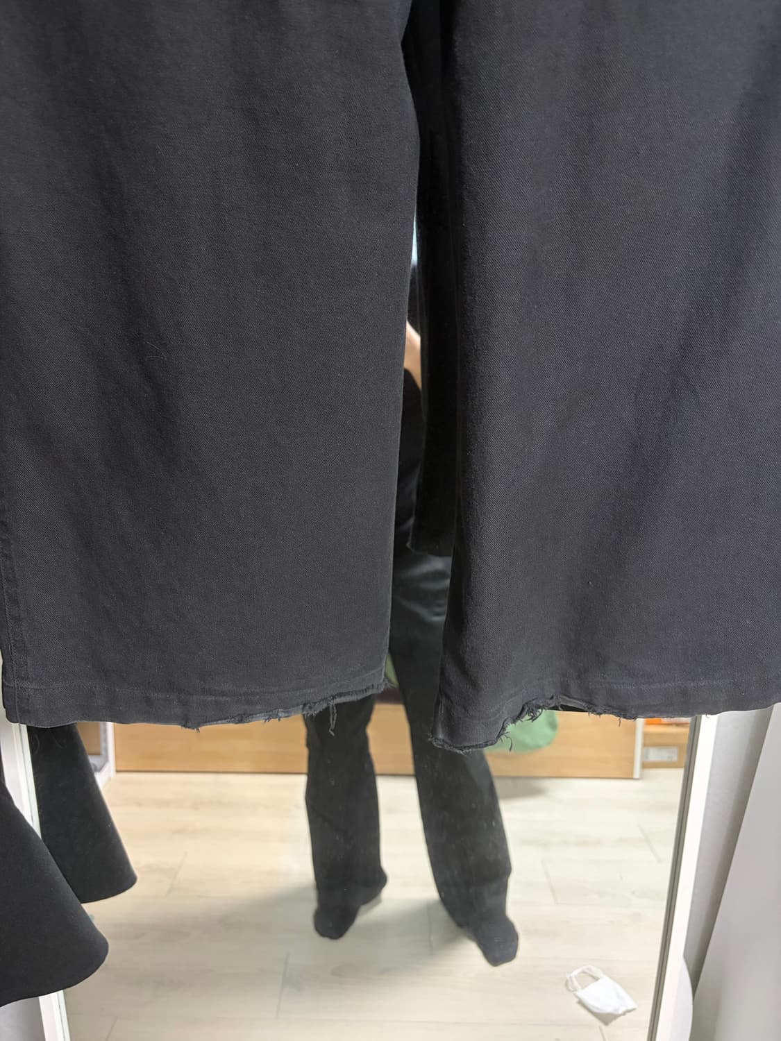 다이브인 베른 워시드 카고 팬츠 블랙 무민서 상품이미지4