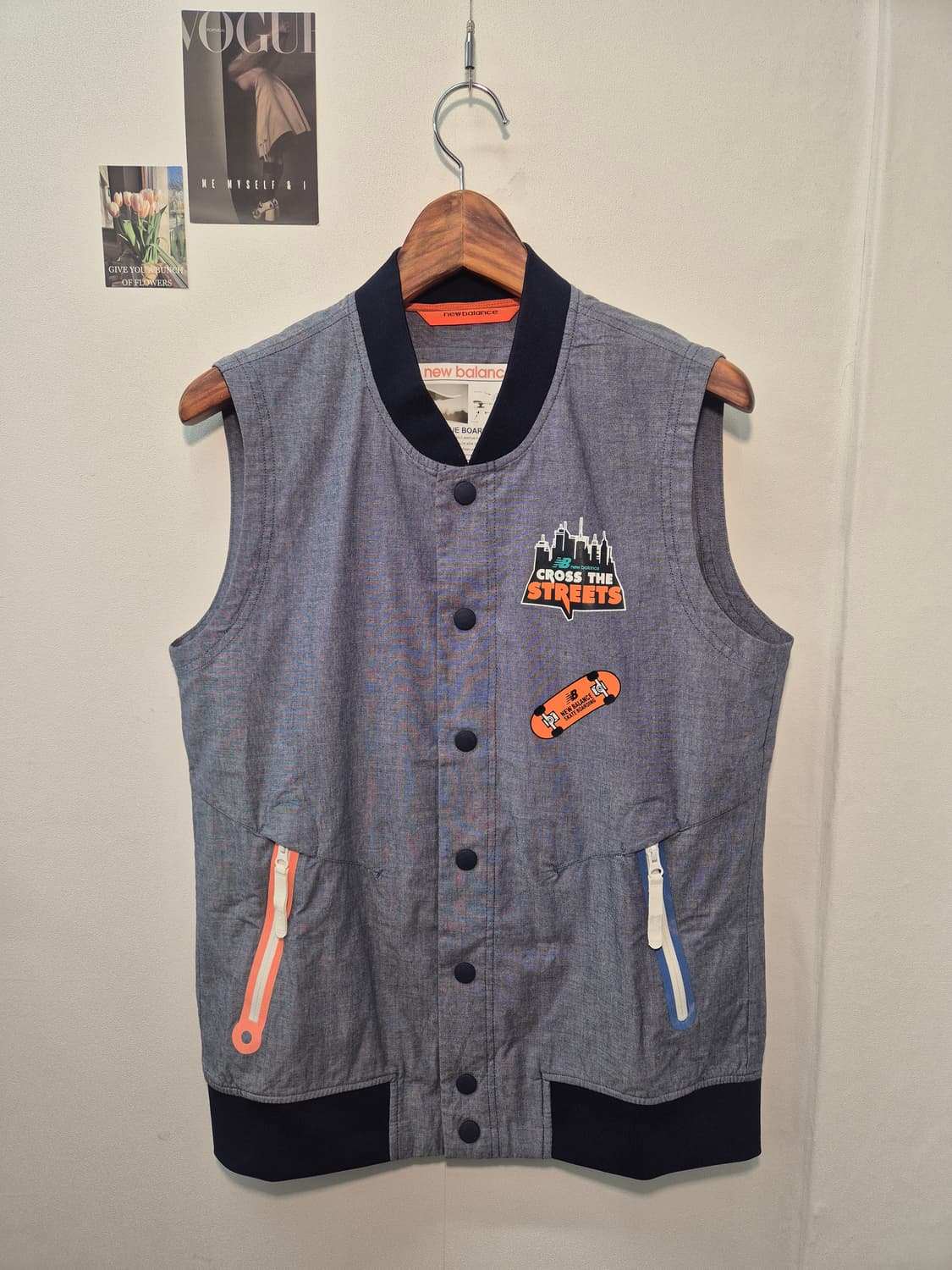 뉴발란스 브랜드의 남성용 조끼100(L) 사이즈 상품이미지1