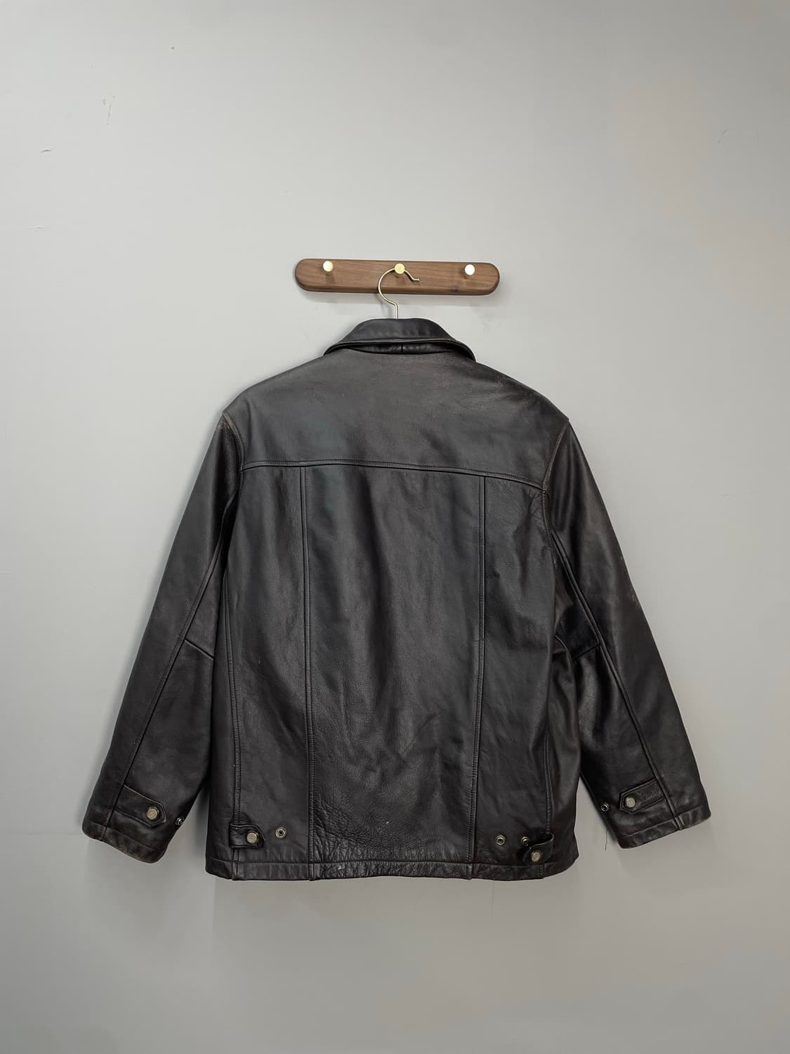 TIPICOSI LEATHER 빈티지 레더 자켓 H236 상품이미지4