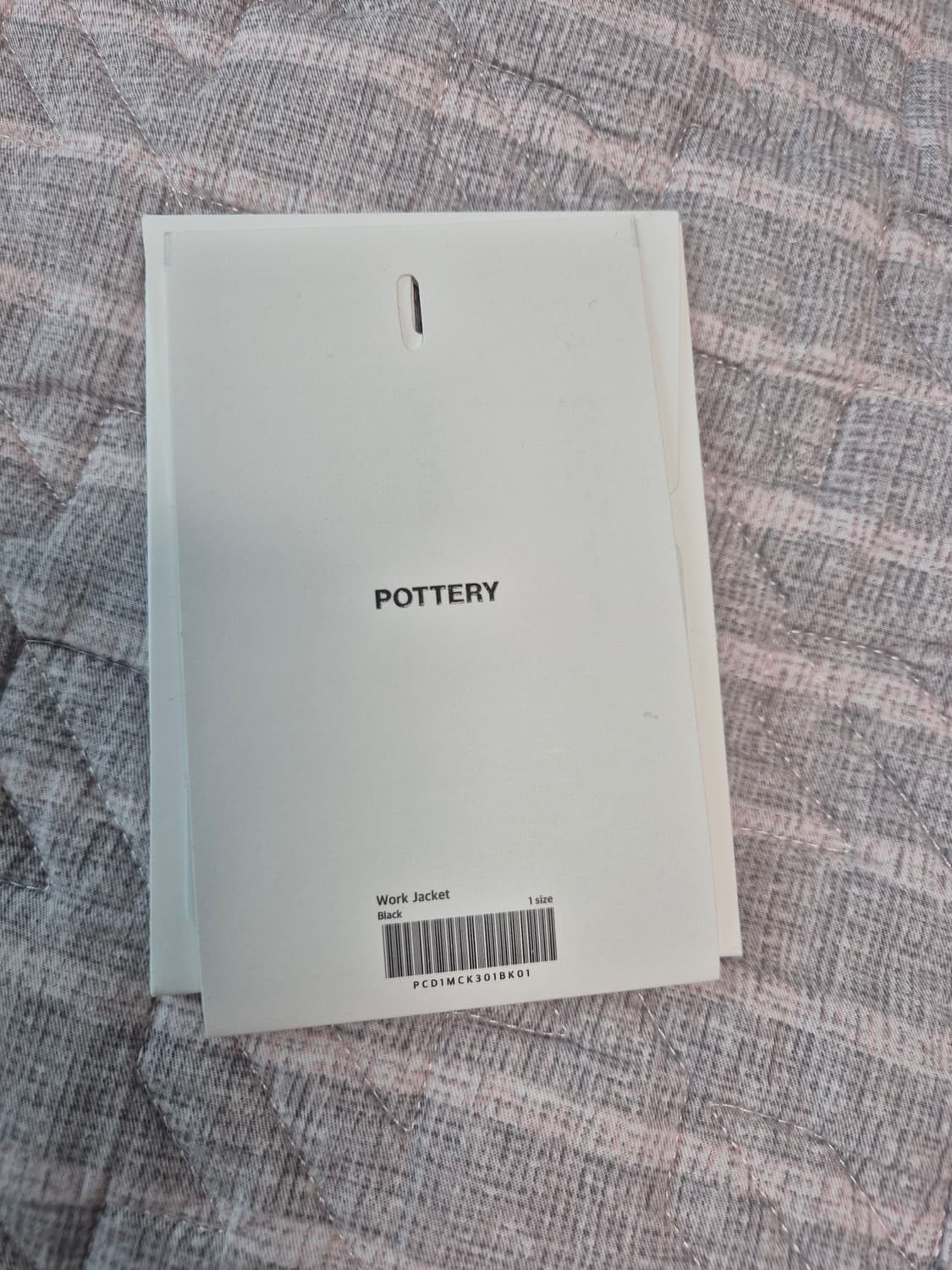 (1) 포터리 나일론 워크자켓 블랙 상품이미지5