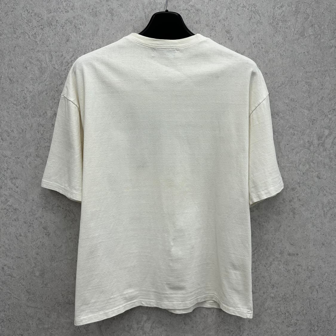 105 드링크 자수 남자 헤비코튼 반팔 티셔츠 상품이미지2