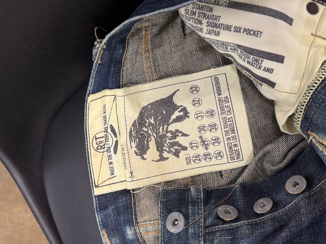 RogueTerritory 로그테리토리 데님 진 청바지 29 상품이미지5