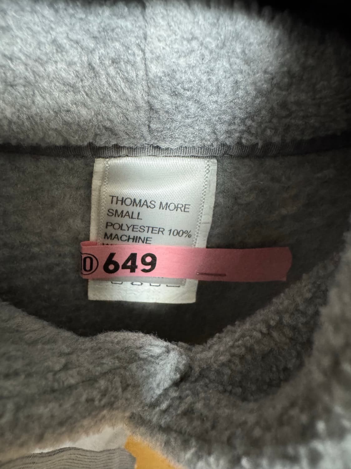 토마스모어 플리스 그레이 후드 판매중! 상품이미지5