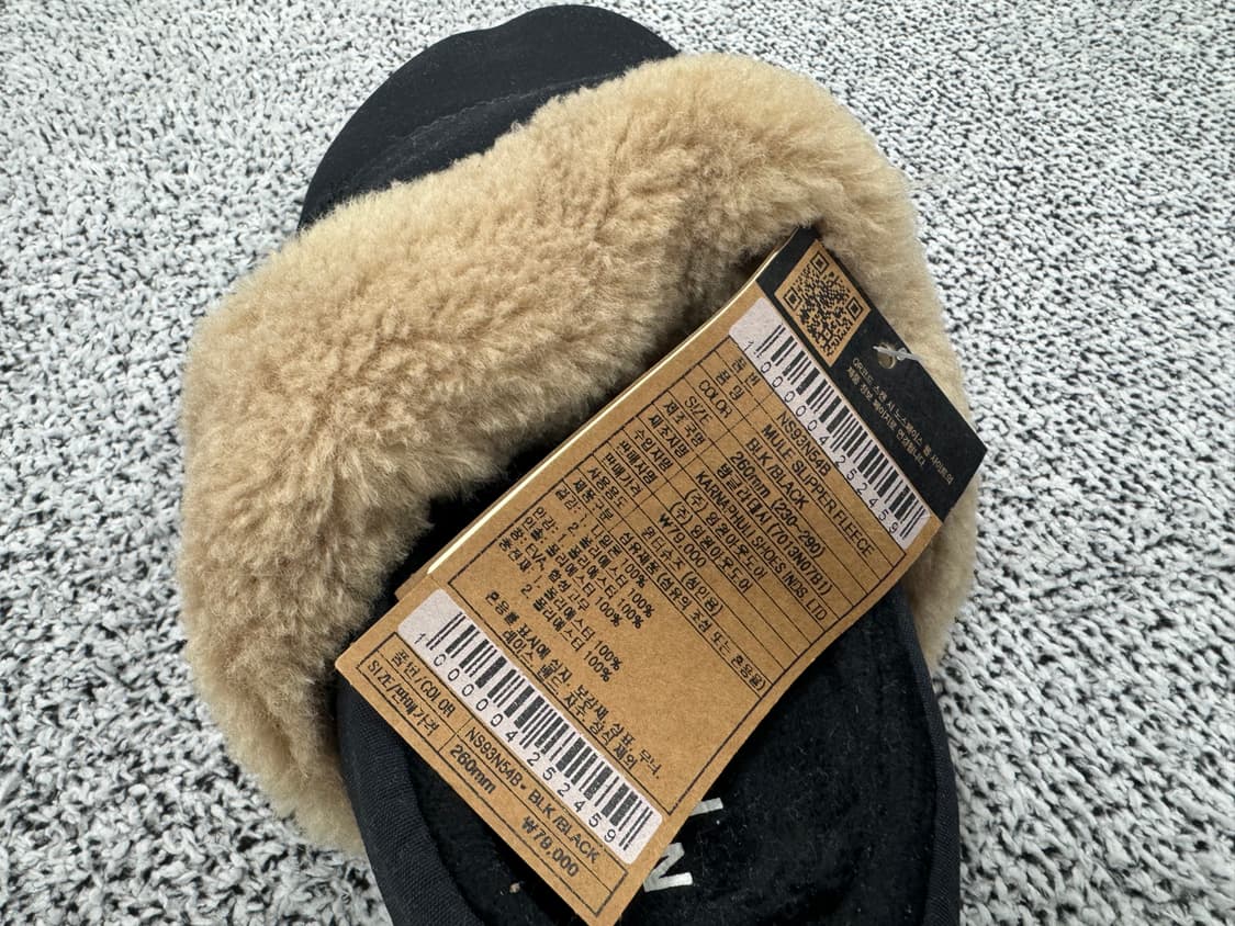 [새상품] 노스페이스 뮬 슬리퍼 플리스 상품이미지3