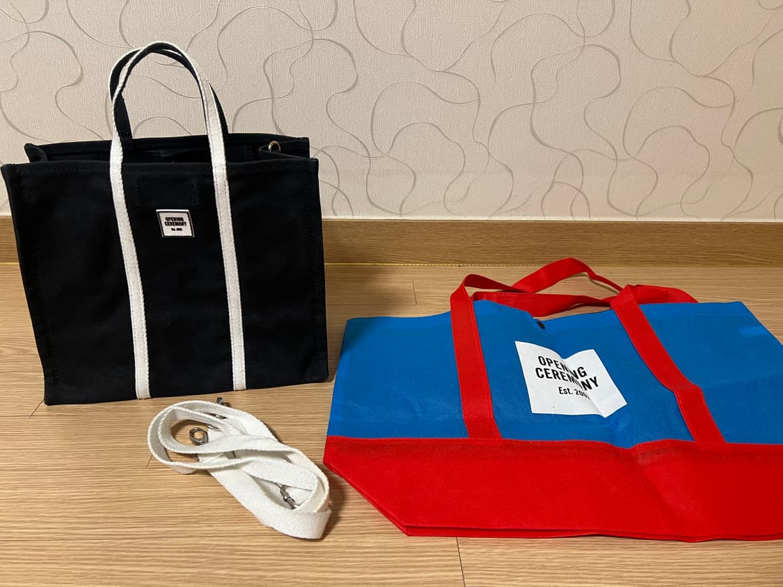 오프닝 세레모니 캔버스백 상품이미지3