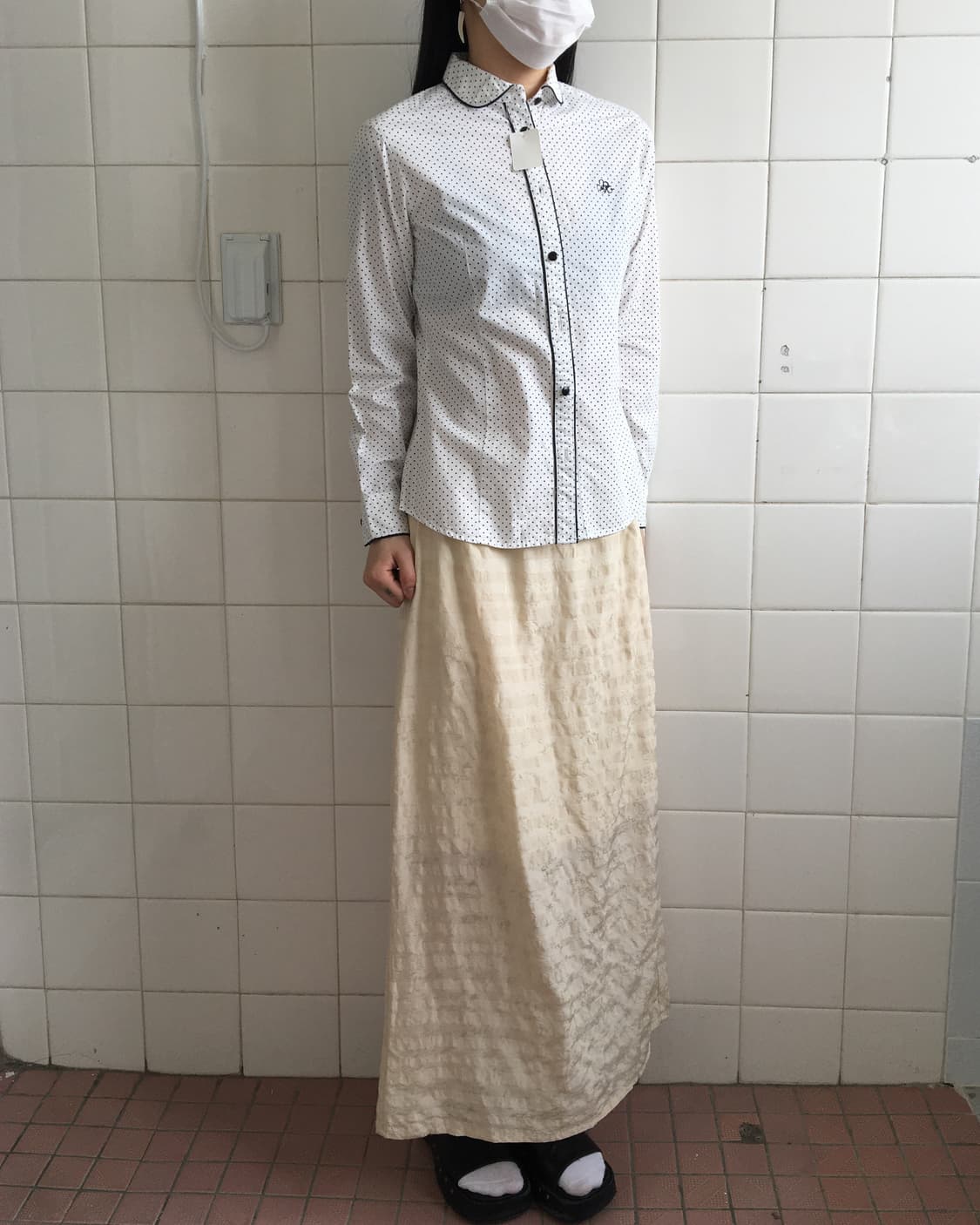 Dot pattern blouse 상품이미지6