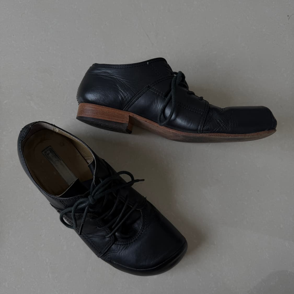 Mihara Yasuhiro 미하라 야스히로 블랙 로퍼 25 상품이미지3