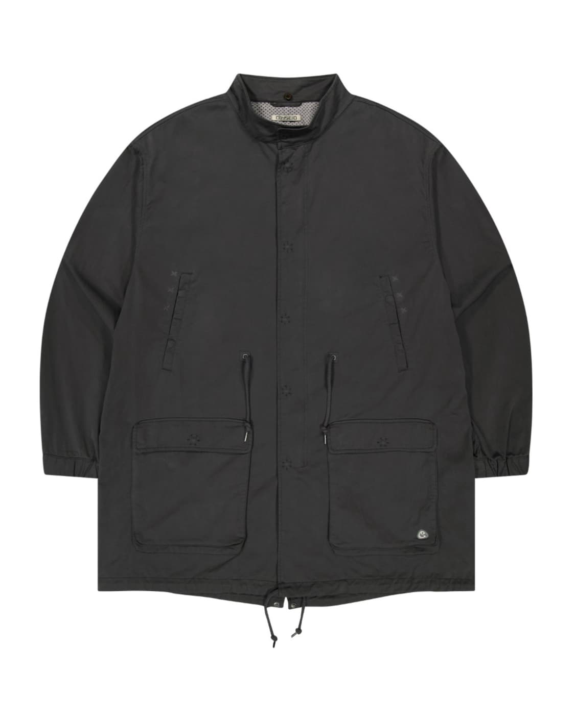 [COYSEIO] 코이세이오 워시드 밀리터리 자켓 머드 차콜 상품이미지3