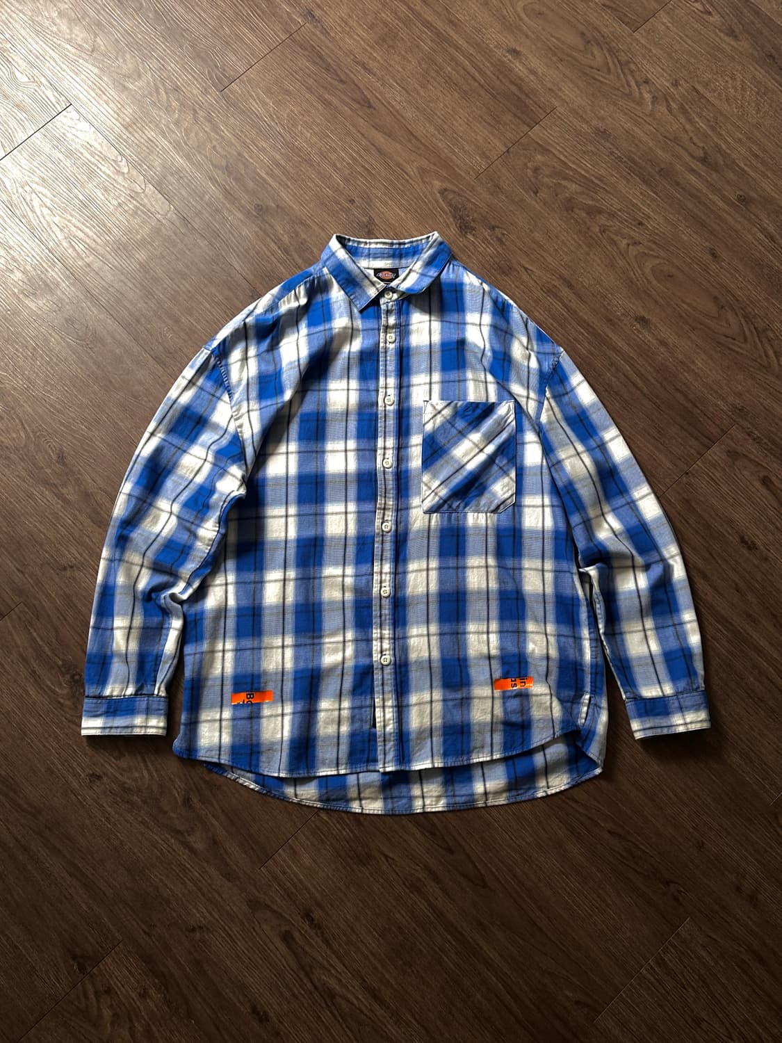 Dickies 앱스트랙트 프린트 체크 셔츠 상품이미지8