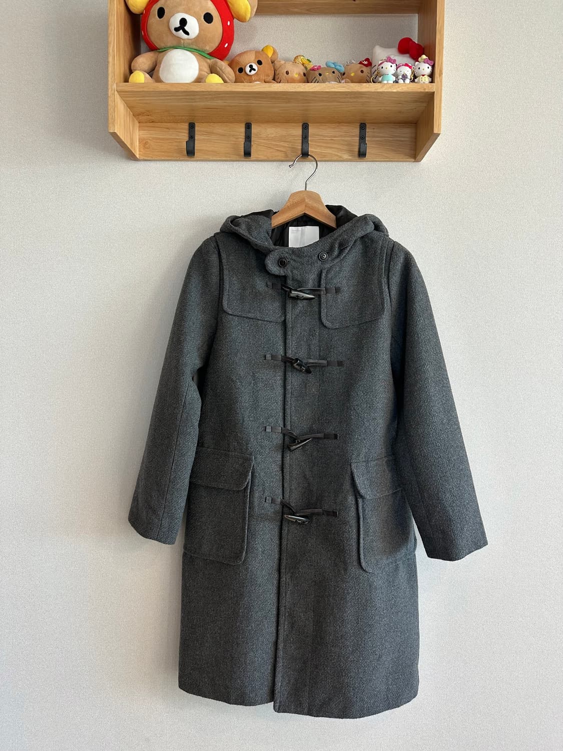 jpn 차콜 떡볶이코트 개인결제창 상품이미지1