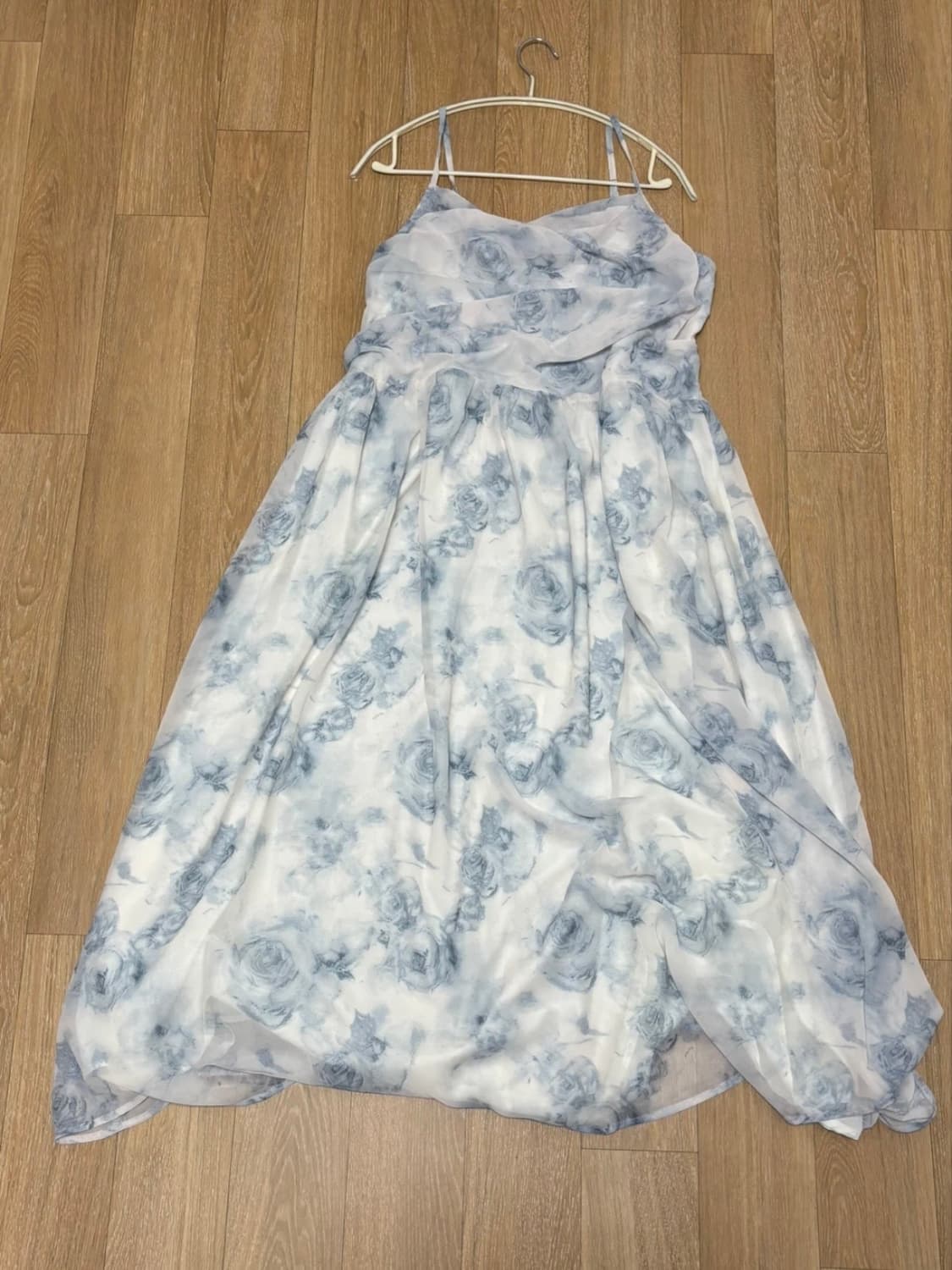 지그재그 플라워 뷔스티에 원피스 상품이미지3