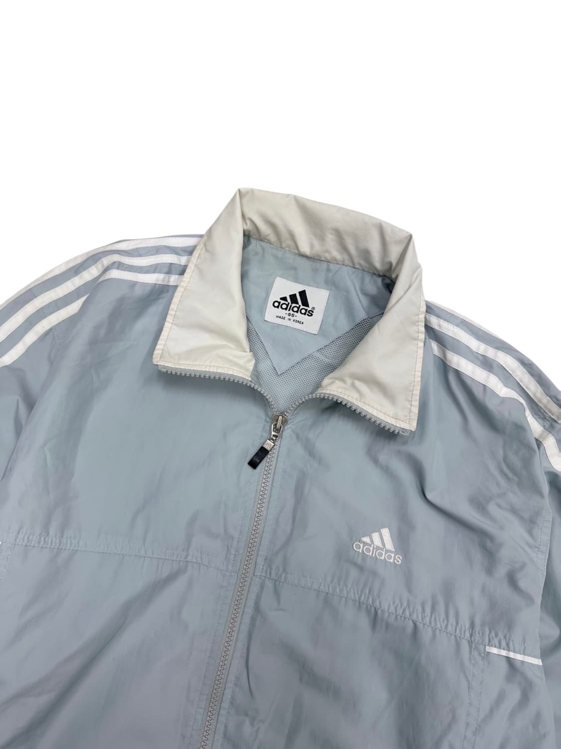 아디다스 올드스쿨 트랙자켓 바람막이 스카이블루 (L)  상품이미지3