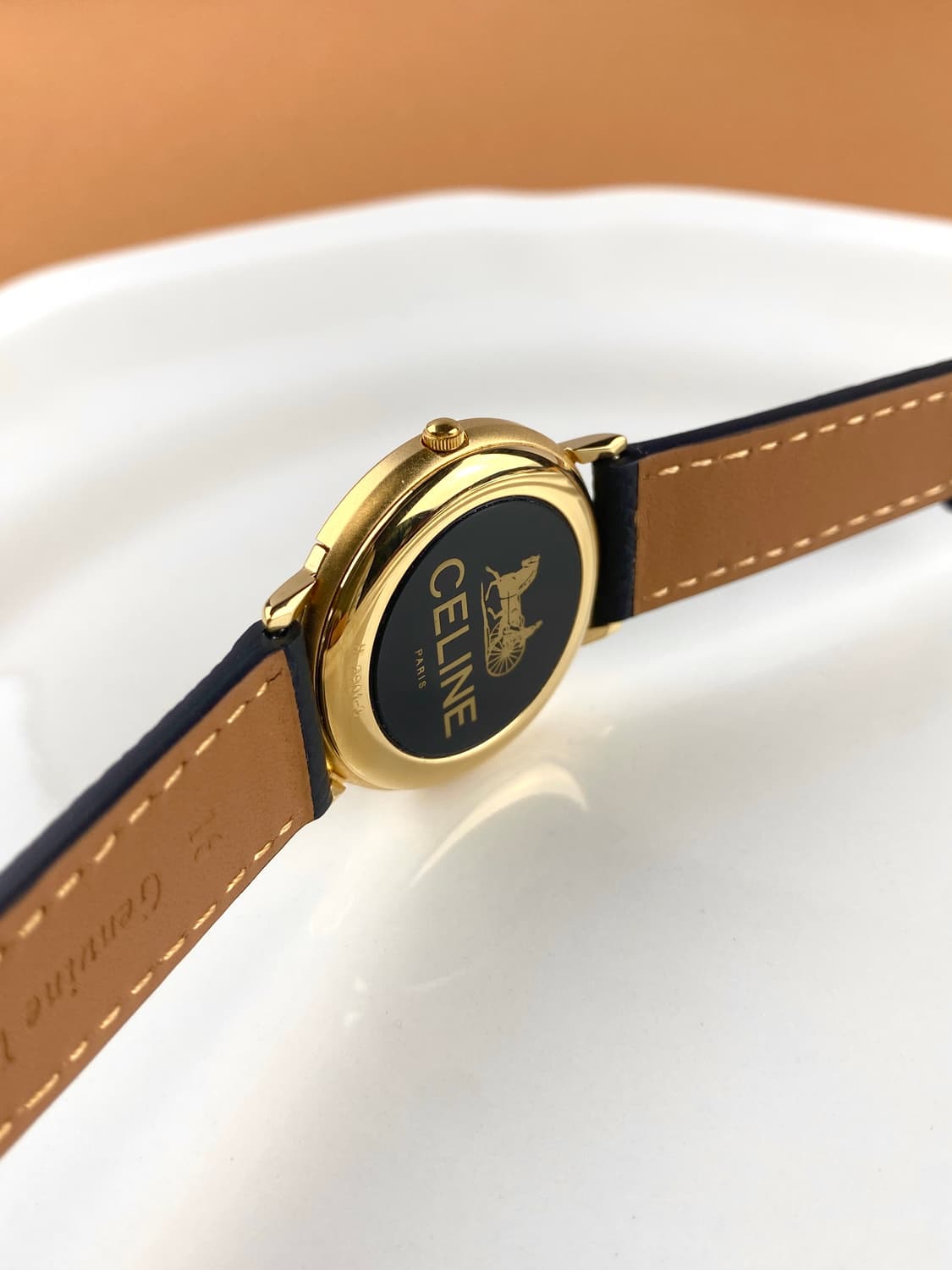 (새상픔급) CELINE round gold 5P watch unisex 상품이미지9