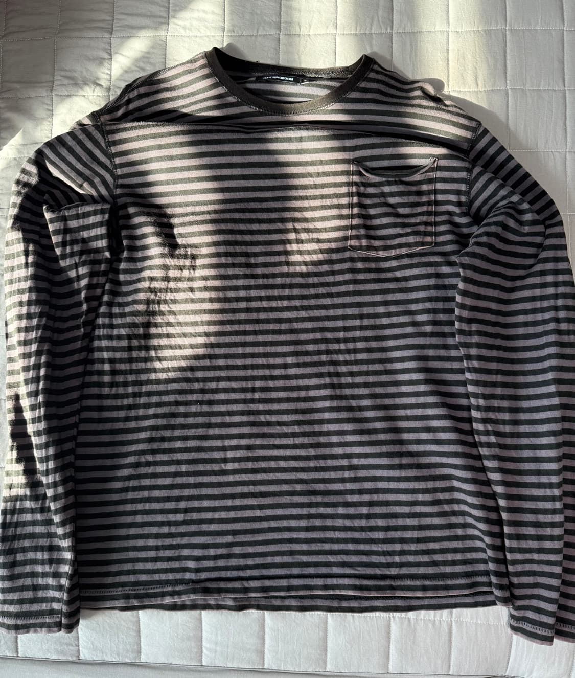 해칭룸 빈티지 스트라이프 롱슬리브 4 상품이미지1