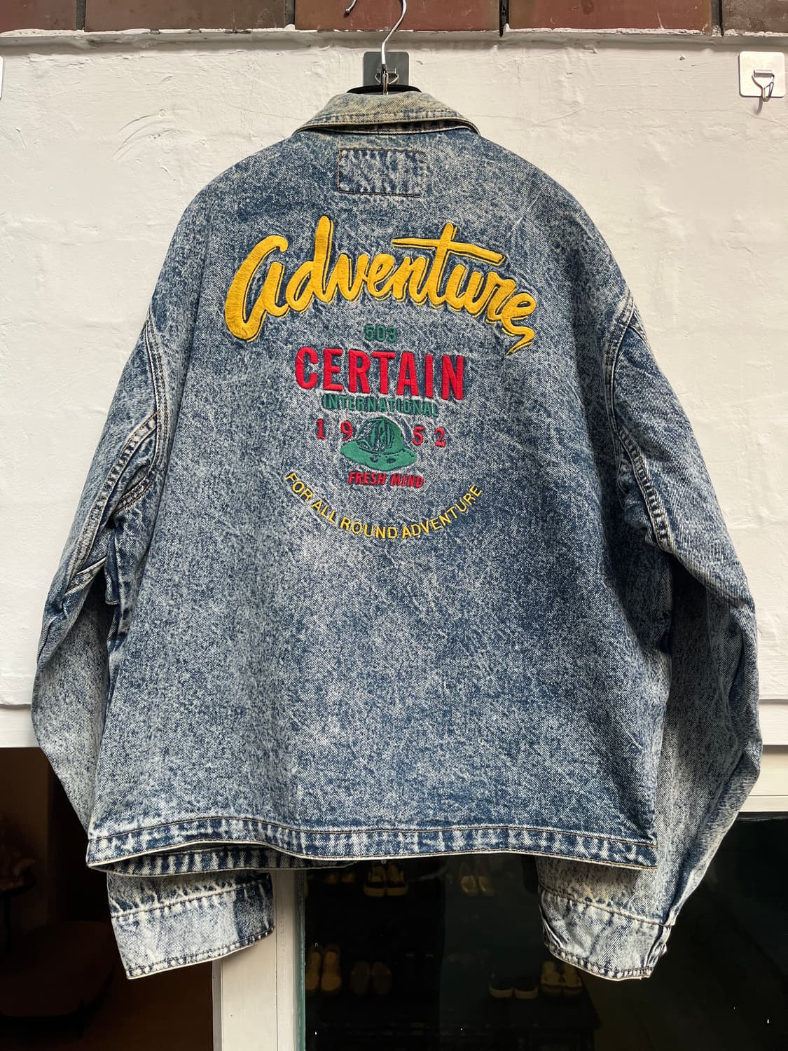 빈티지 워싱 데님 자켓 F 상품이미지6