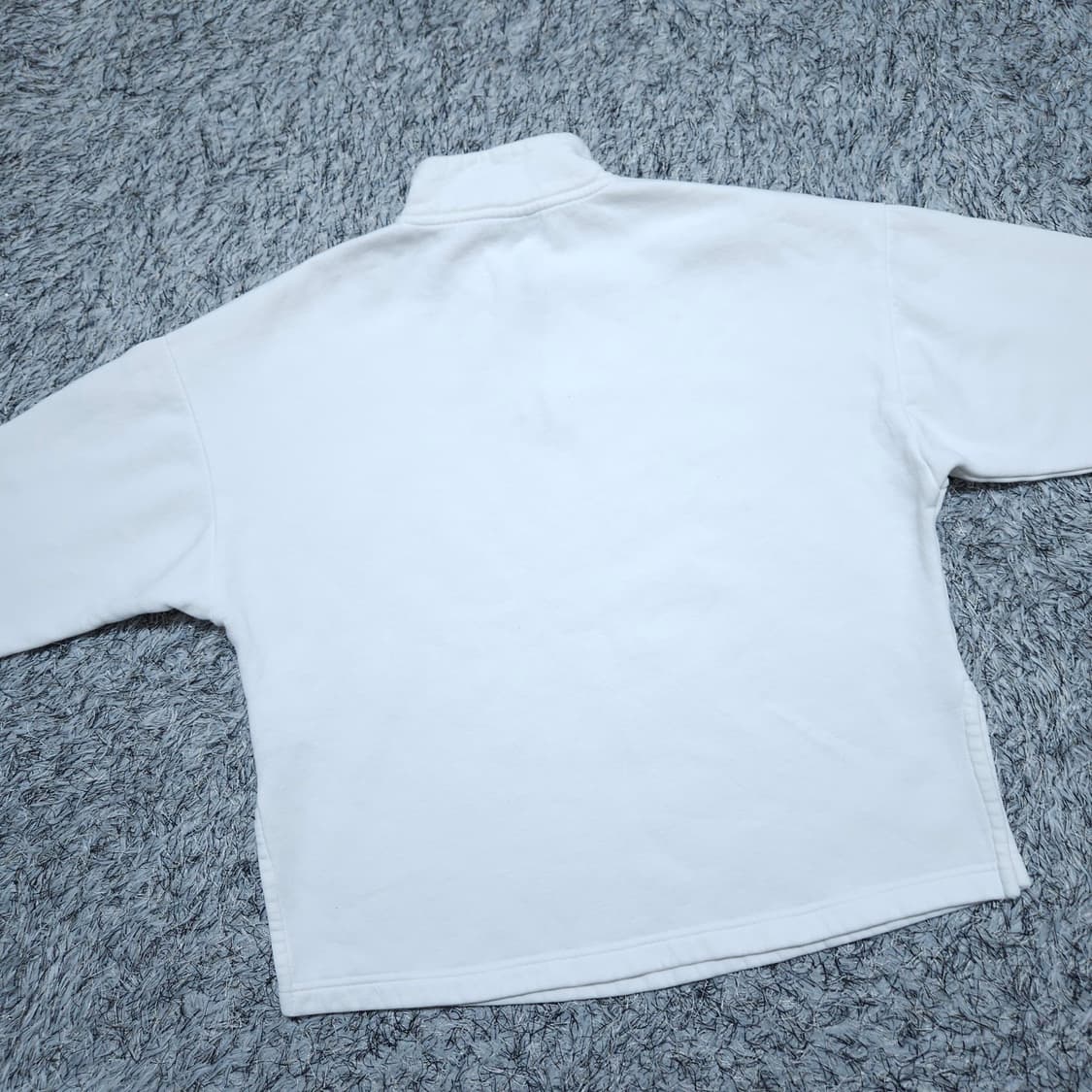 아디다스) M 공용 쿼터집 기모 하프집업맨투맨 / 왕눈이샵 상품이미지6