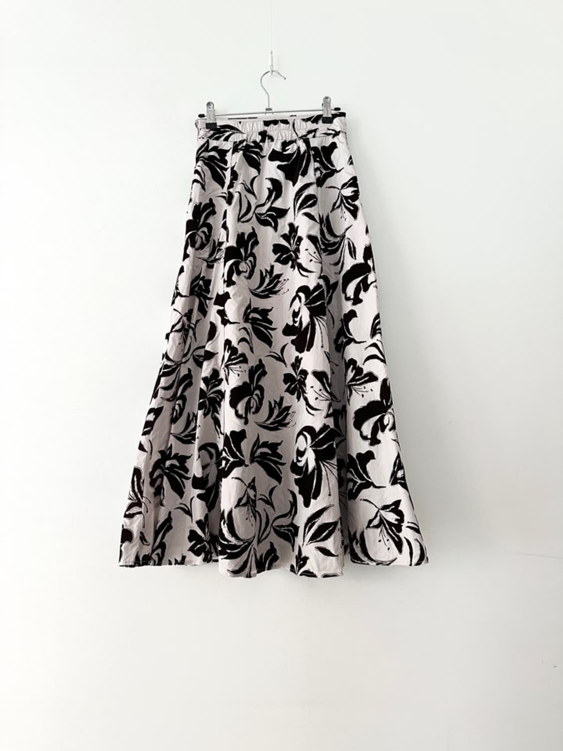 GRL Touch velvet bloom skirt 상품이미지4