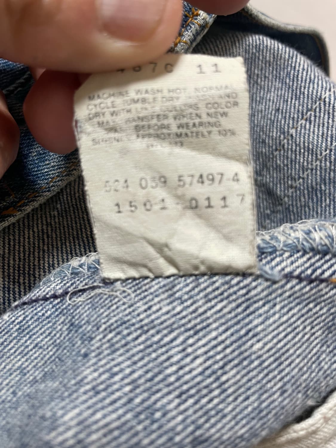 90s 빈티지 리바이스501  33 상품이미지5