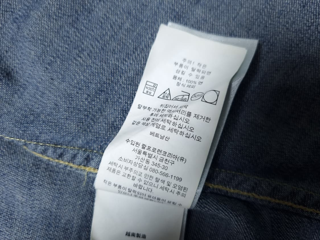 [무료배송][145-150]폴로 키즈 데님 원피스 상품이미지10
