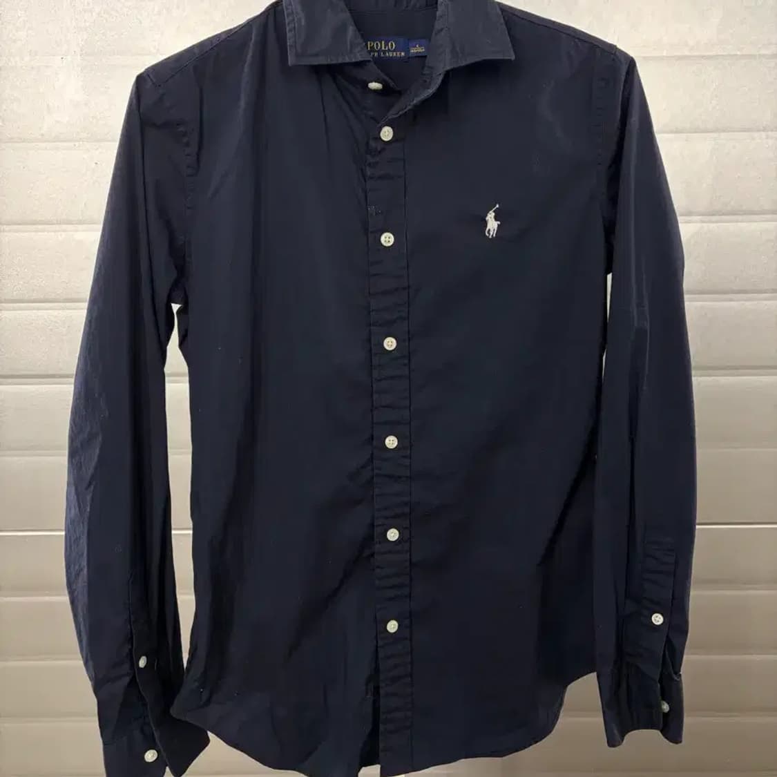 Polo Ralph Lauren shirt navy 160/88a 상품이미지2