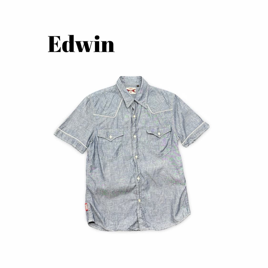 (90)에드윈반팔웨스턴셔츠 상품이미지1