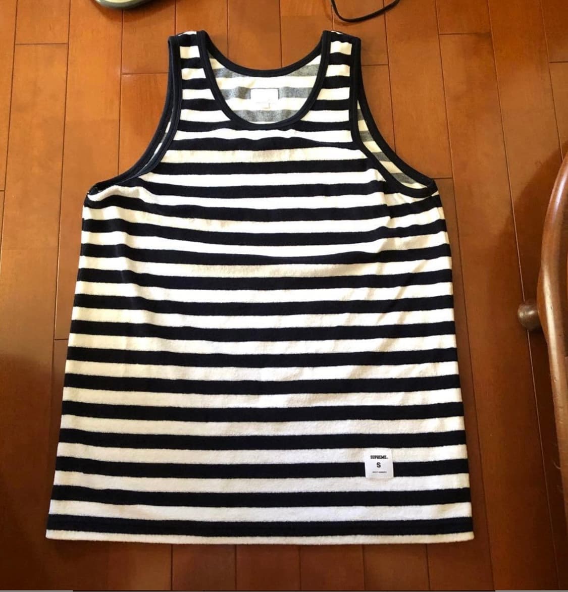 슈프림 12ss 테리 원단 나시 슬리브리스 사이즈 S 상품이미지1