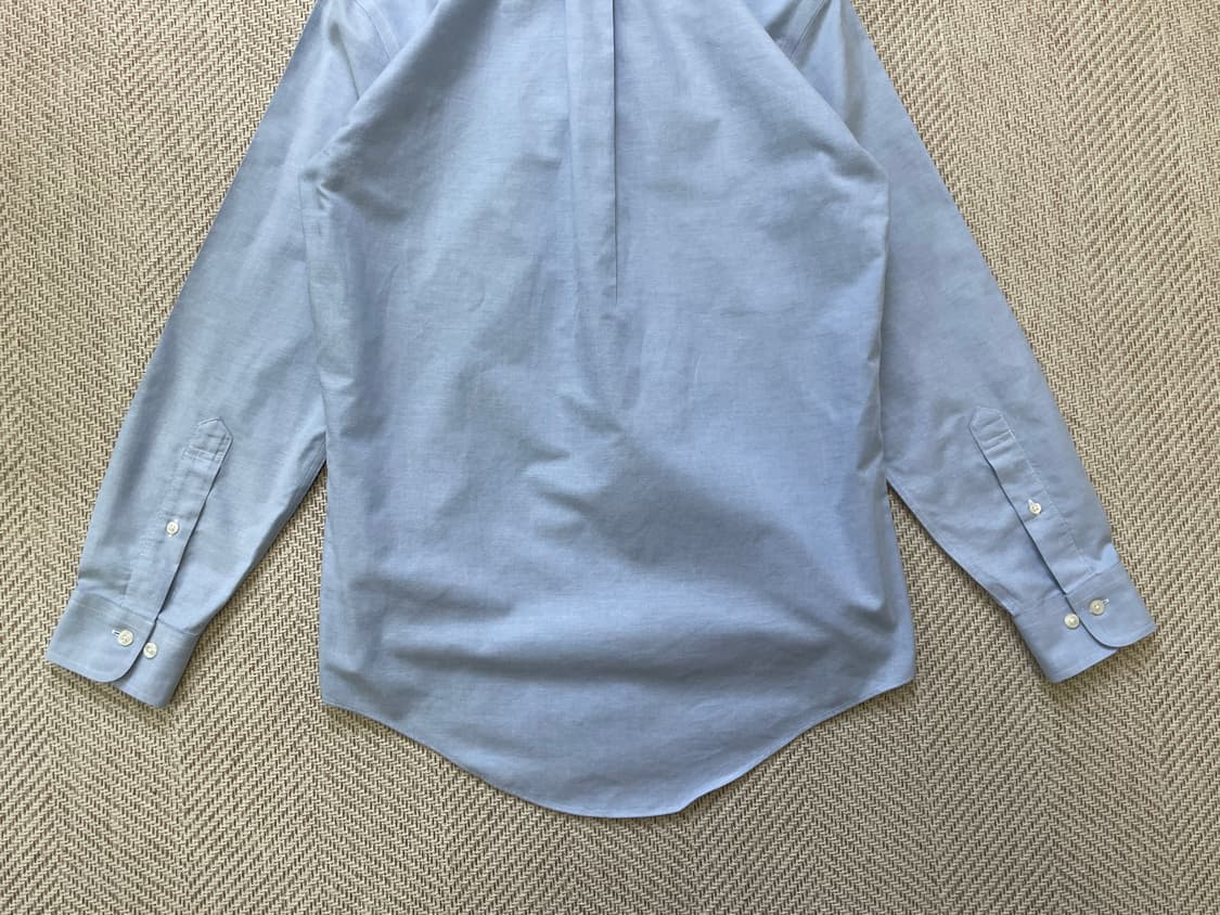 브룩스브라더스 솔리드 블루 버튼다운 서츠 J04410 상품이미지9