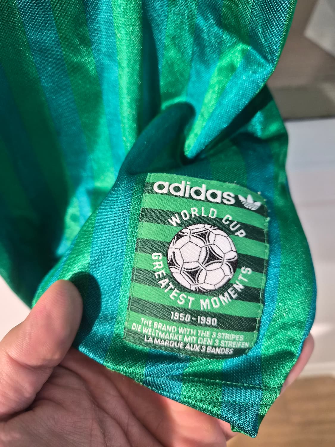 S) 아디다스 카몌룬 1990 월드컵 유니폼 팝니다 상품이미지5