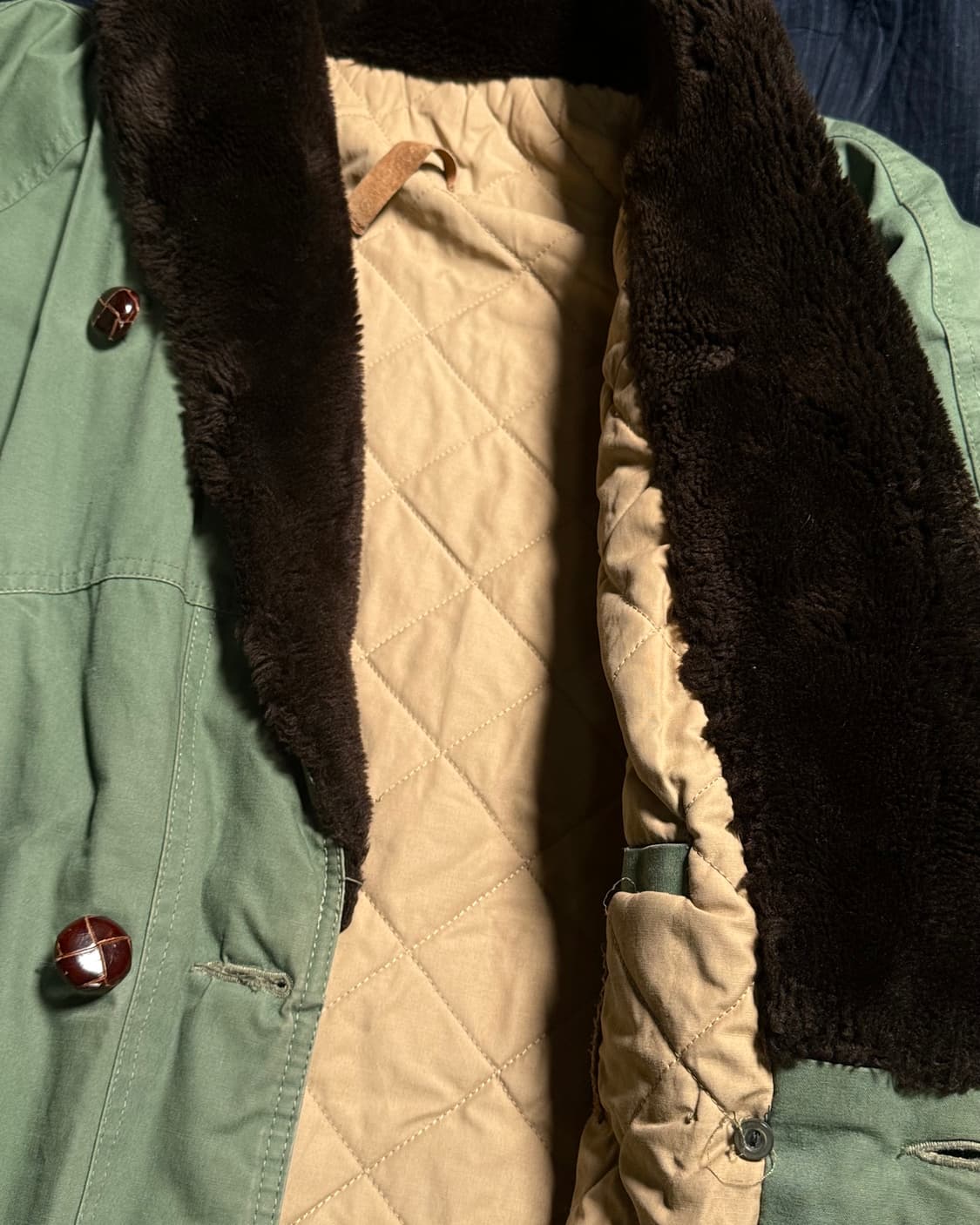 80-90s Cariboo Chilcotin 코튼 반스토머 매키노코트 M 상품이미지5