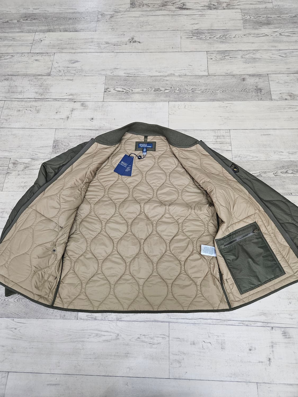 (L)25fw 폴로 랄프로렌 퀼티드 보머자켓 Quilted Shell 상품이미지5