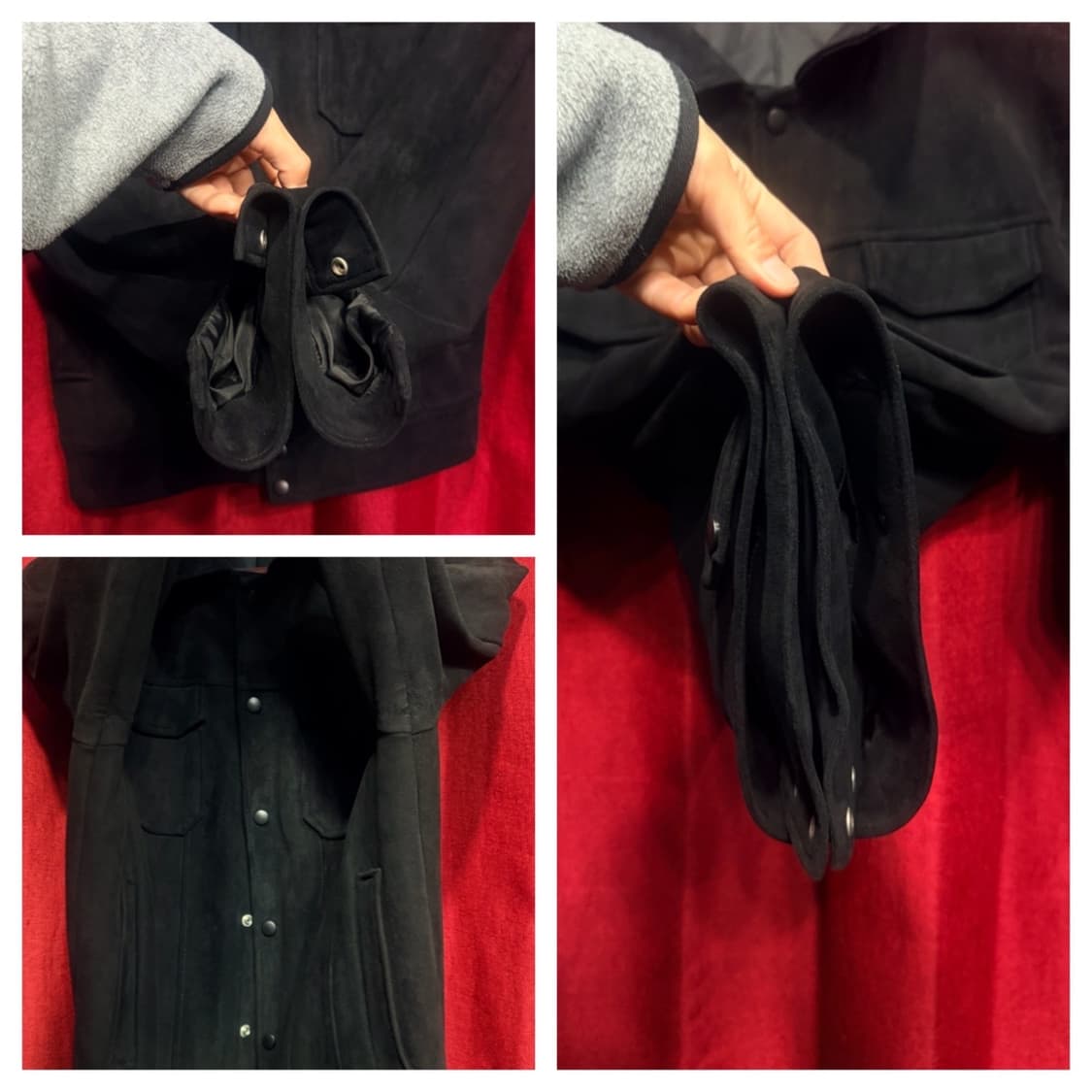 인조 세무 스웨이드 트러커 자켓 상품이미지10