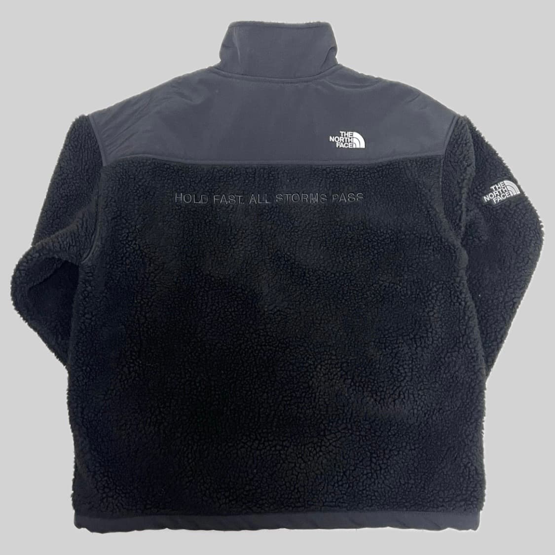 새상품 노스페이스 뽀글이 반집업 양털 하프집업 100 L 블랙 후리스 상품이미지3