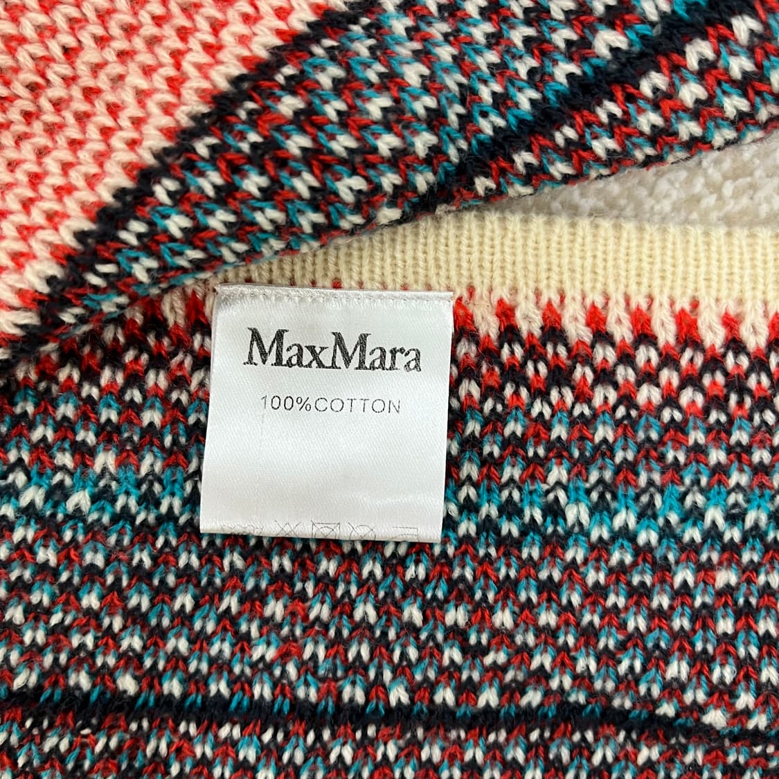 [실측확인] 고급 여성 에스닉패턴 니트 판초 케이프 0116M1 상품이미지3