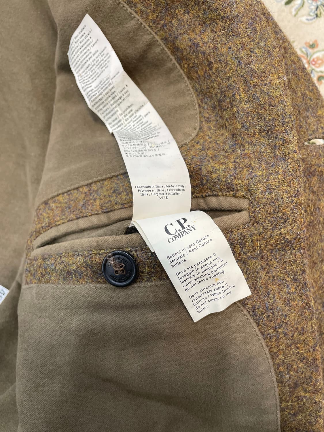 CP컴퍼니 14FW MOON셔틀랜드 울 헌팅 자켓 상품이미지9