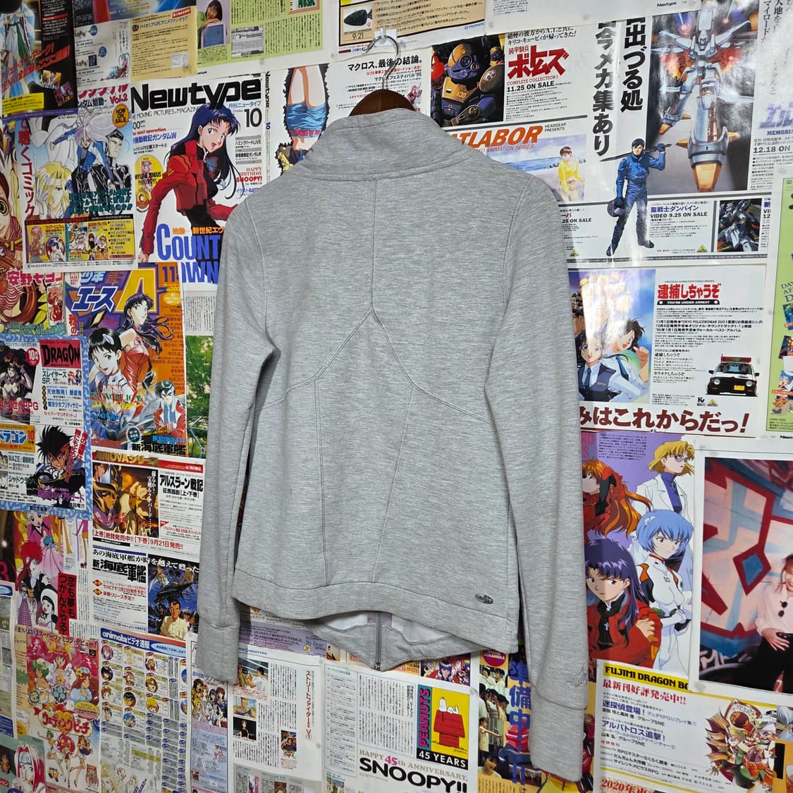 아디다스 하이넥 스타 슬림핏 코튼 집업 상품이미지6