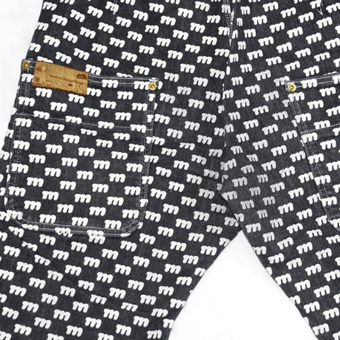 mercibeaucoup 패턴데님팬츠 상품이미지6