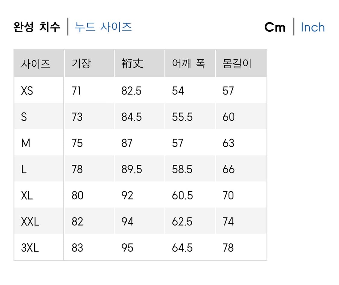 GU x 엔지니어드가먼츠 패딩 쉘 파카 네이비 S 상품이미지5