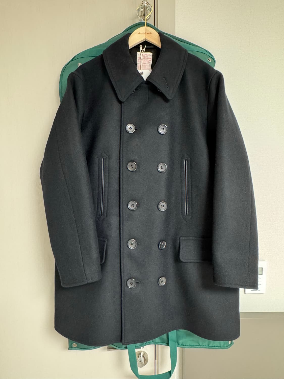 NICENESS (나이스네스) 맥라건 블랙(M) 피코트 상품이미지6