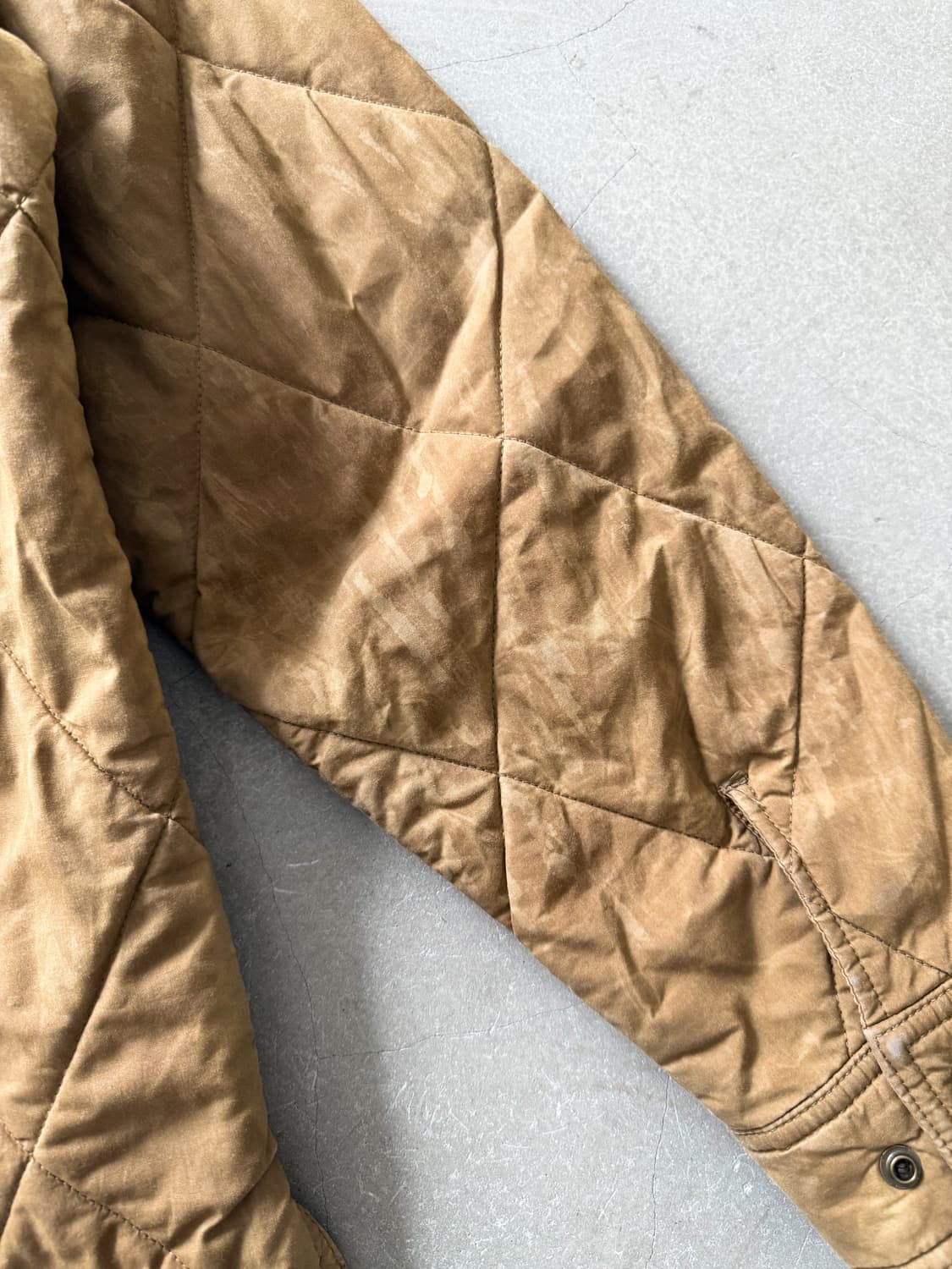 Filson Hyder Quilted Tan Waxed Jacket 상품이미지9