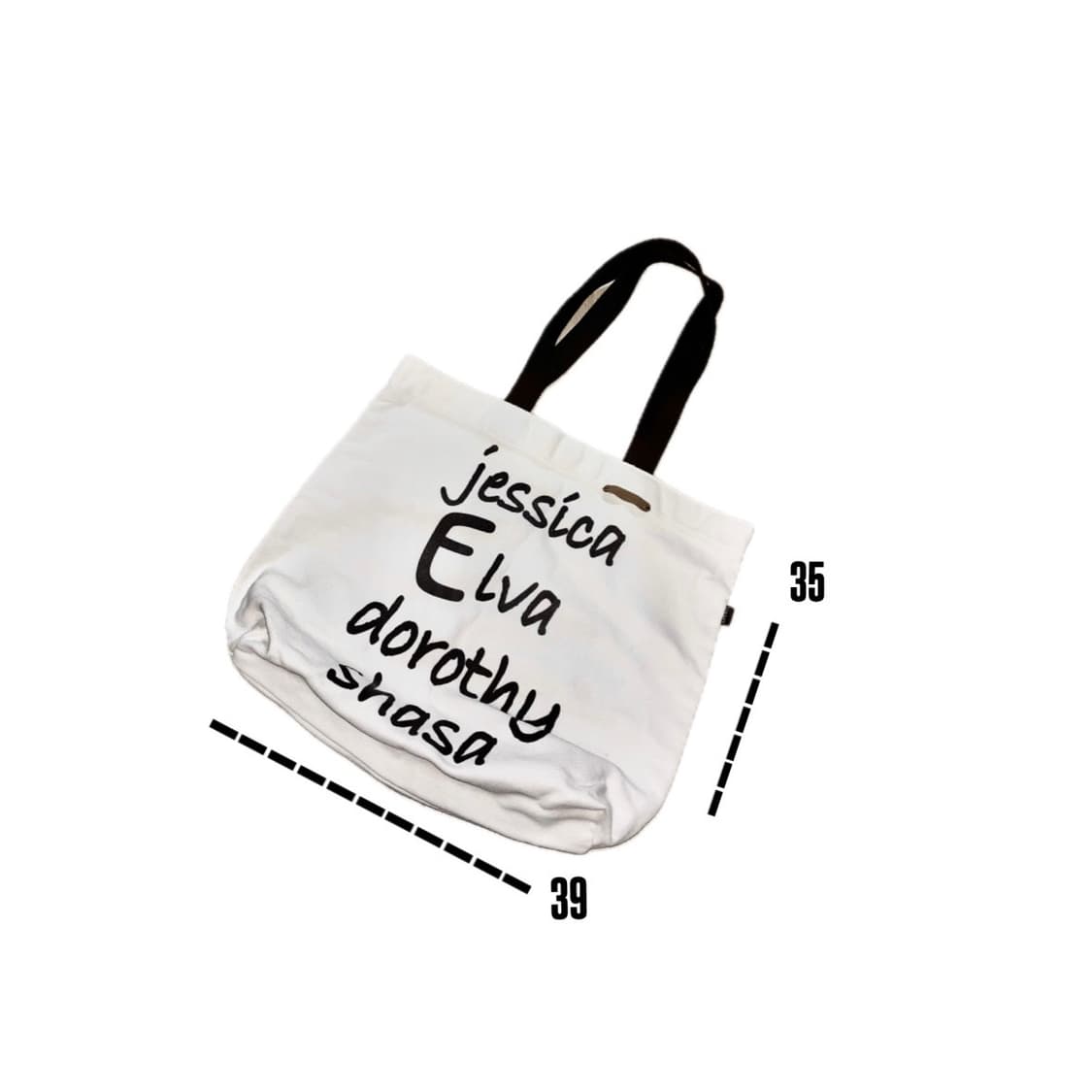 name marked eco bag 상품이미지2