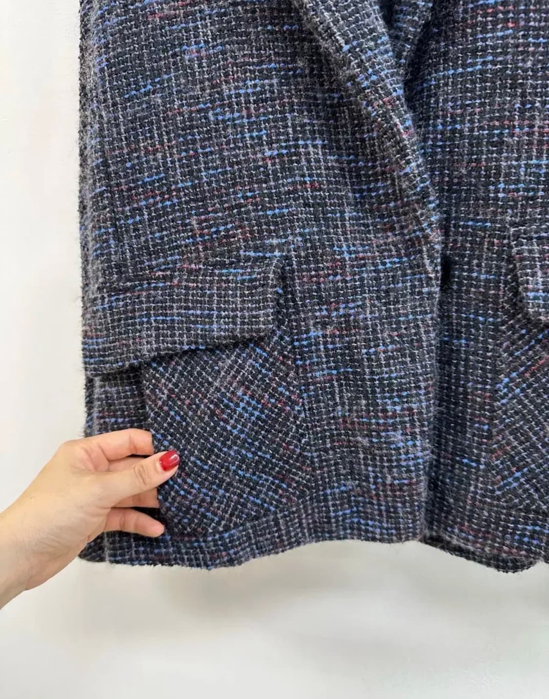 [SJ SJ] 고급스러운 믹스 컬러 트위드 울 자켓 (82-94-160) 상품이미지7