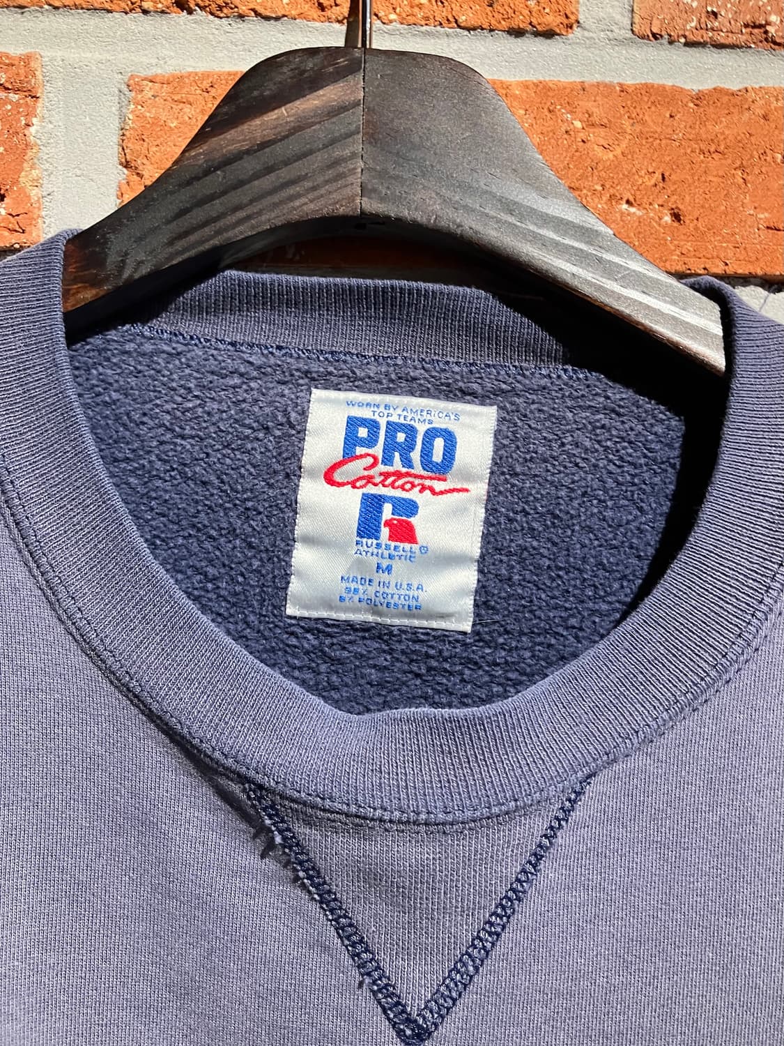 90s USA 빈티지 러셀 플레인 스웻 셔츠 맨투맨 상품이미지6