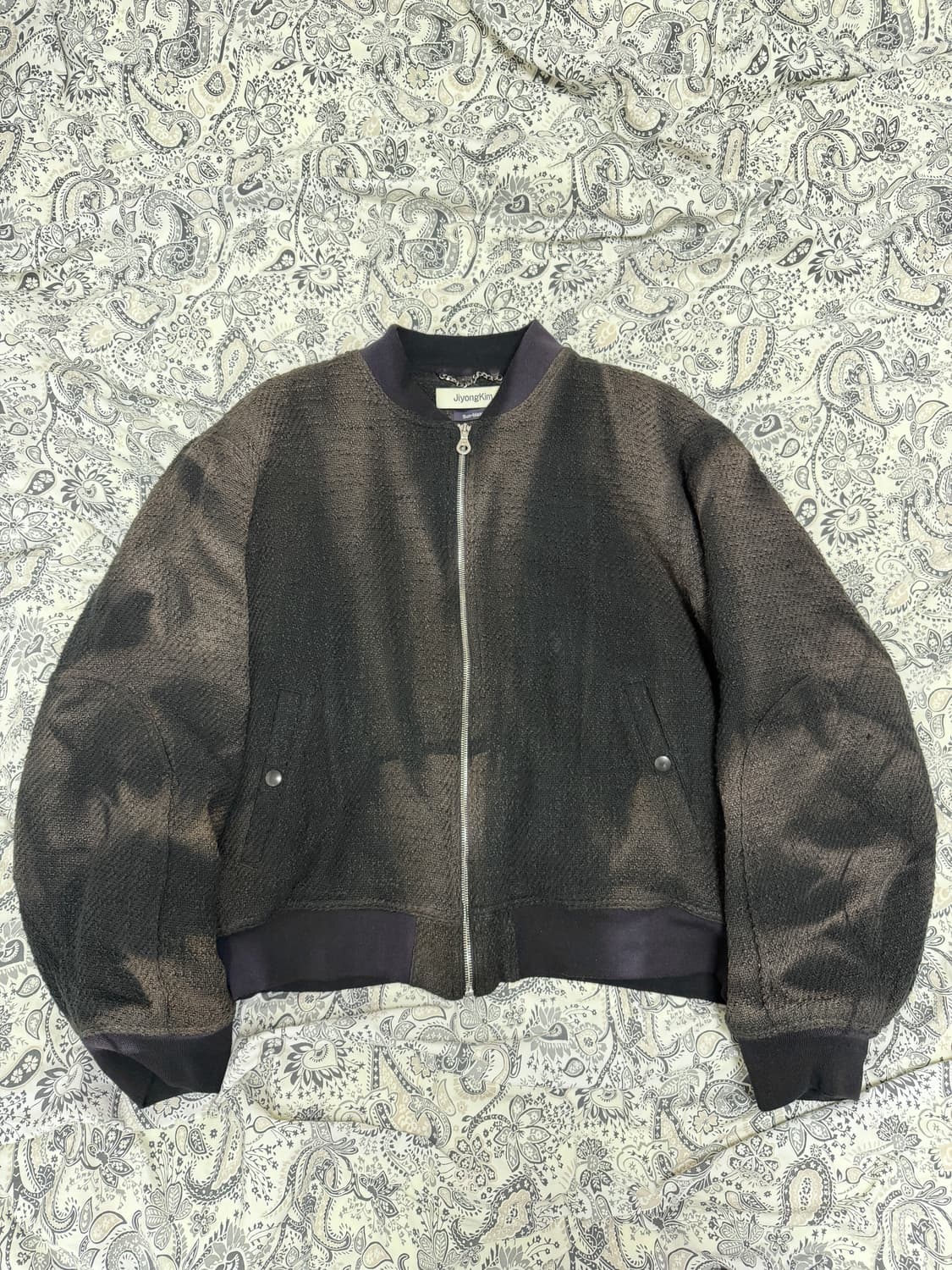 지용킴 트위드 봄버 24FW [L] 상품이미지5