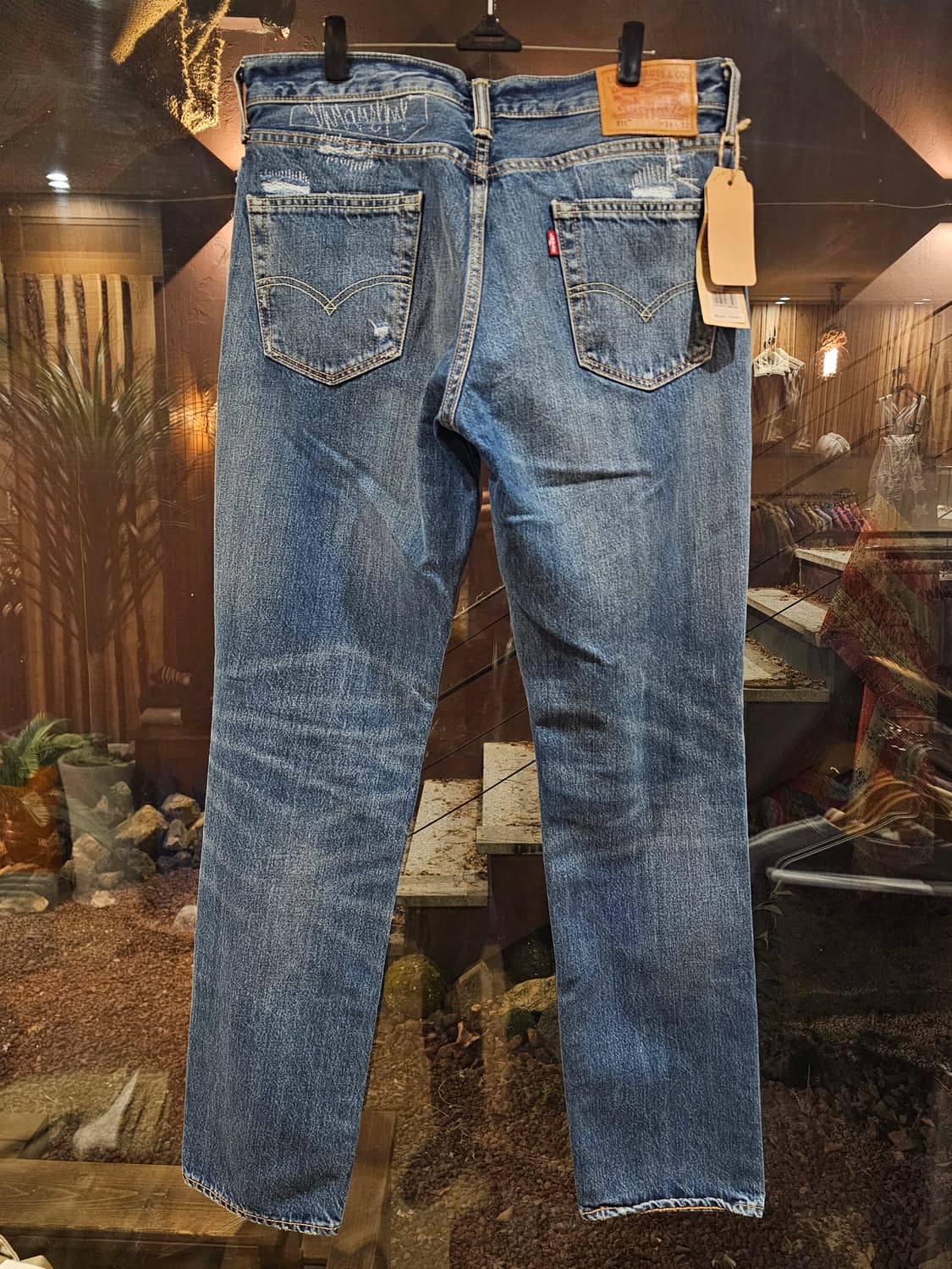 리바이스511 슬림스트레이트핏 디스진 34x32 상품이미지2